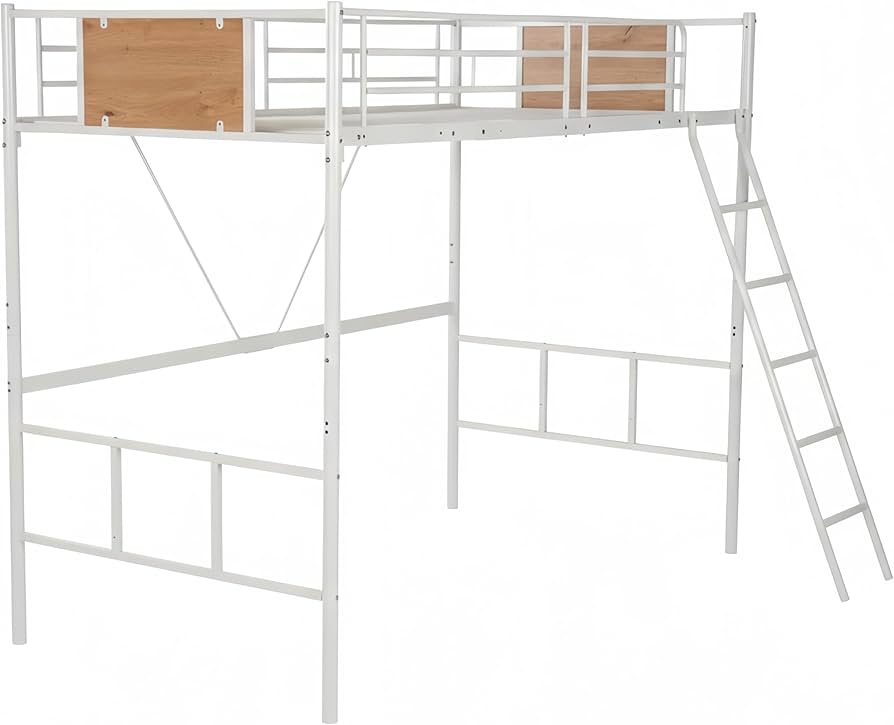 Amazon｜OSLEEP ロフトベッド ハイタイプ 高さ160.5cm 耐荷重約120KG