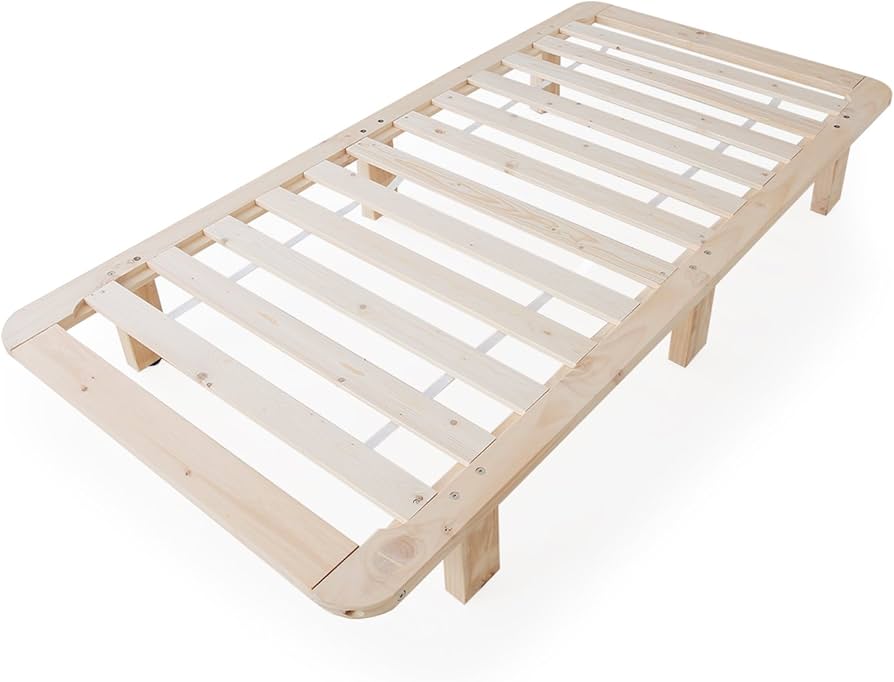 Amazon｜LOWYA ロウヤ ベッド すのこベッドフレーム 天然木 ハイタイプ