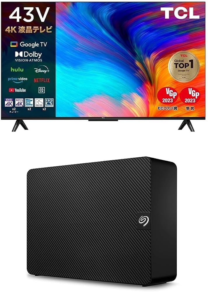 Amazon | 【Amazon.co.jp 限定】TCL 43P635 43インチ 4K 液晶テレビ