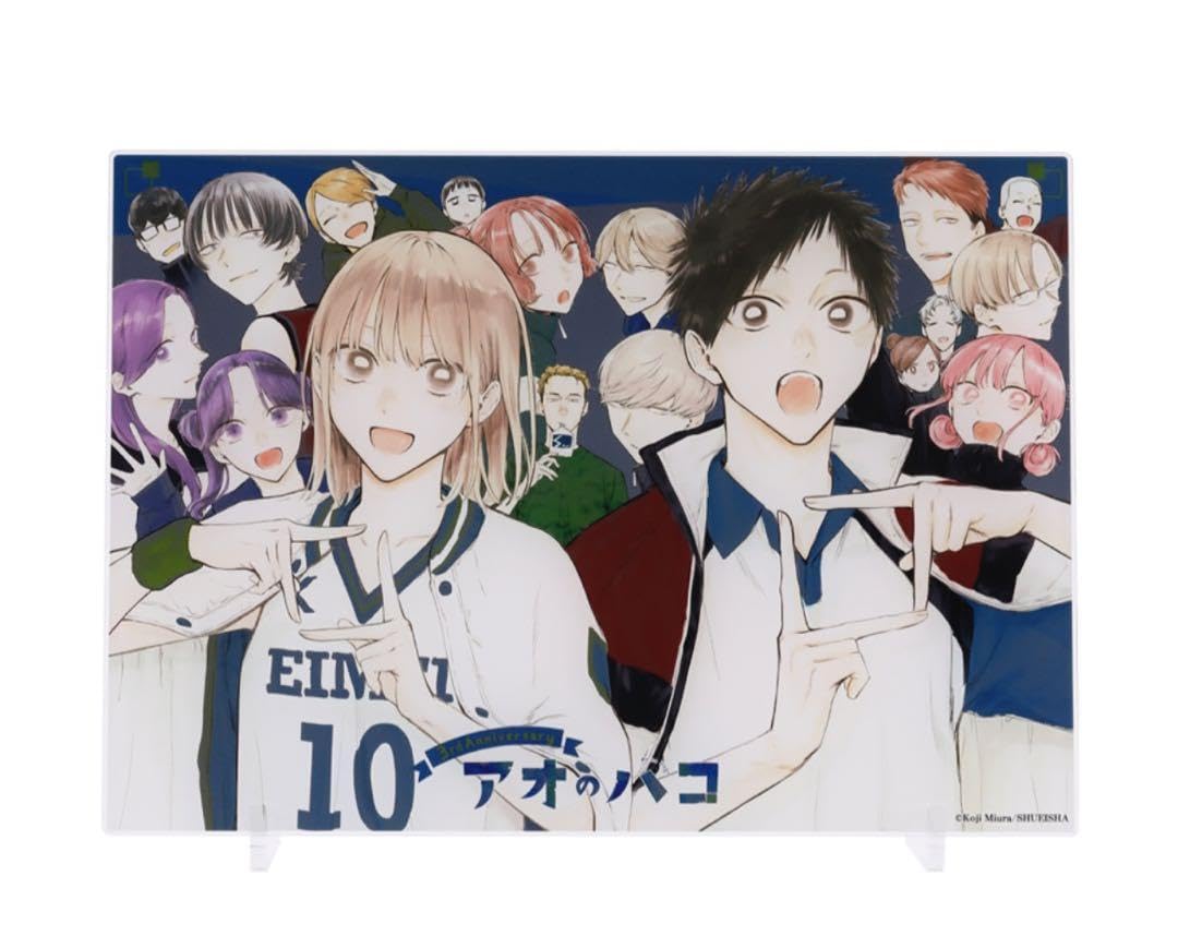 Amazon.co.jp: 完全受注生産アオのハコ箔入りアクリルアート －連載3