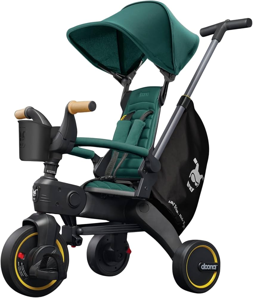 Amazon.com: Doona Liki Trike S5, Racing Green - 5-in-1 Compact