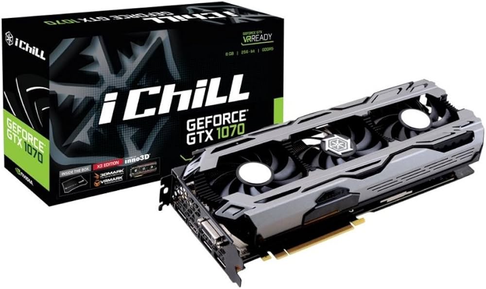 Amazon | INNO3D iChillシリーズ NVIDIA GeForce1070 GPU搭載ビデオ