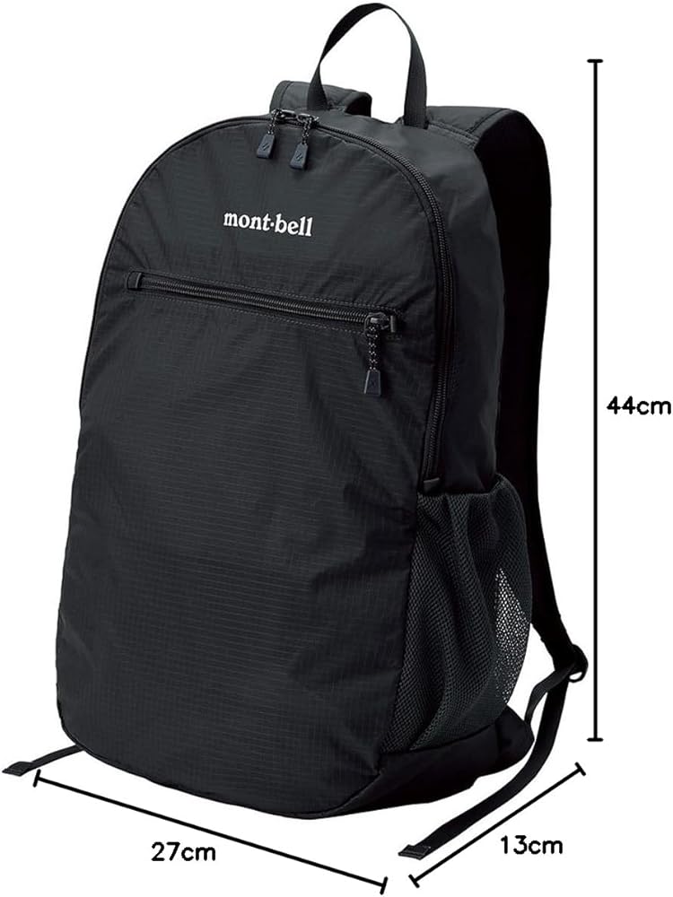 Amazon.co.jp: [モンベル] ポケッタブル ライトパック 13/BK 1123977