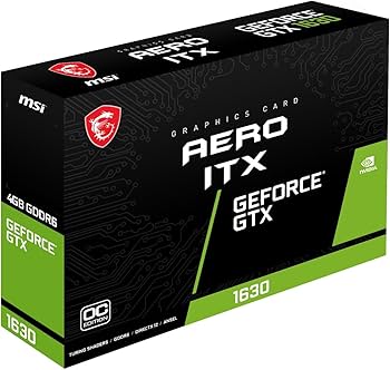 Amazon | MSI グラフィックスボード GeForce GTX 1630 AERO ITX 4G OC