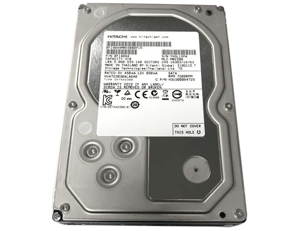 Amazon.com: Hitachi HUA723030ALA640 3TB Hitachi UltraStar 7K3000