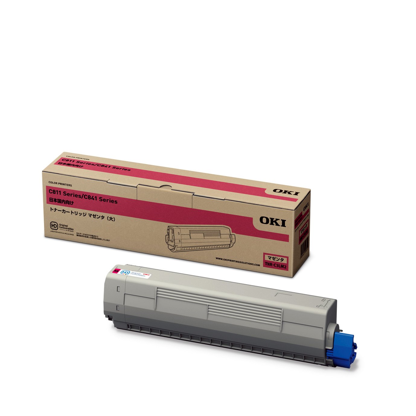 Amazon | OKI トナーカートリッジ(大) マゼンタ (C841dn/C811dn/C811dn