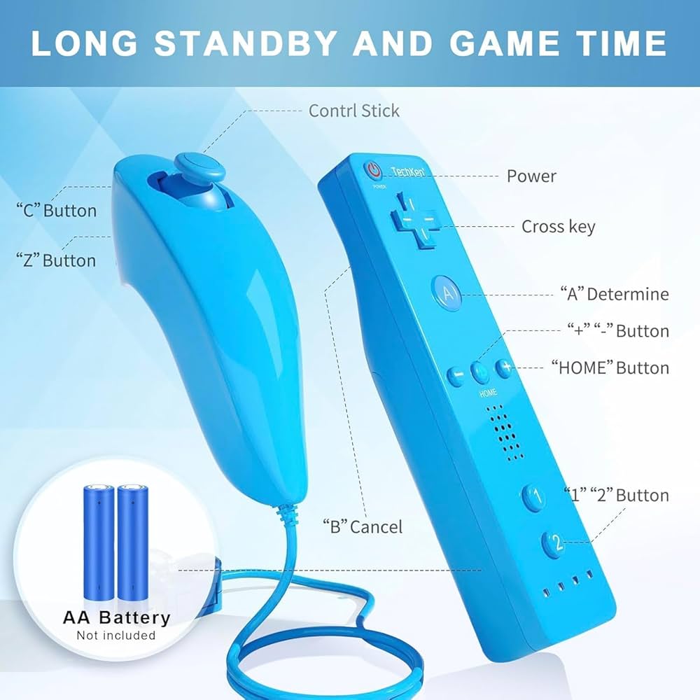 Amazon | Wii本体用リモコン＆ヌンチャクコントローラー Wiiヌンチャク