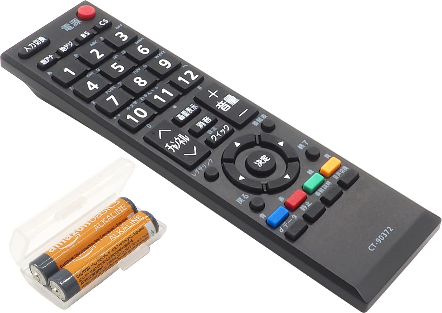 Amazon | オーディオファン テレビリモコン 東芝用 CT-90372 互換性