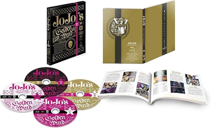 Amazon.co.jp: ジョジョの奇妙な冒険 黄金の風 Blu-rayBOX2(初回仕様版