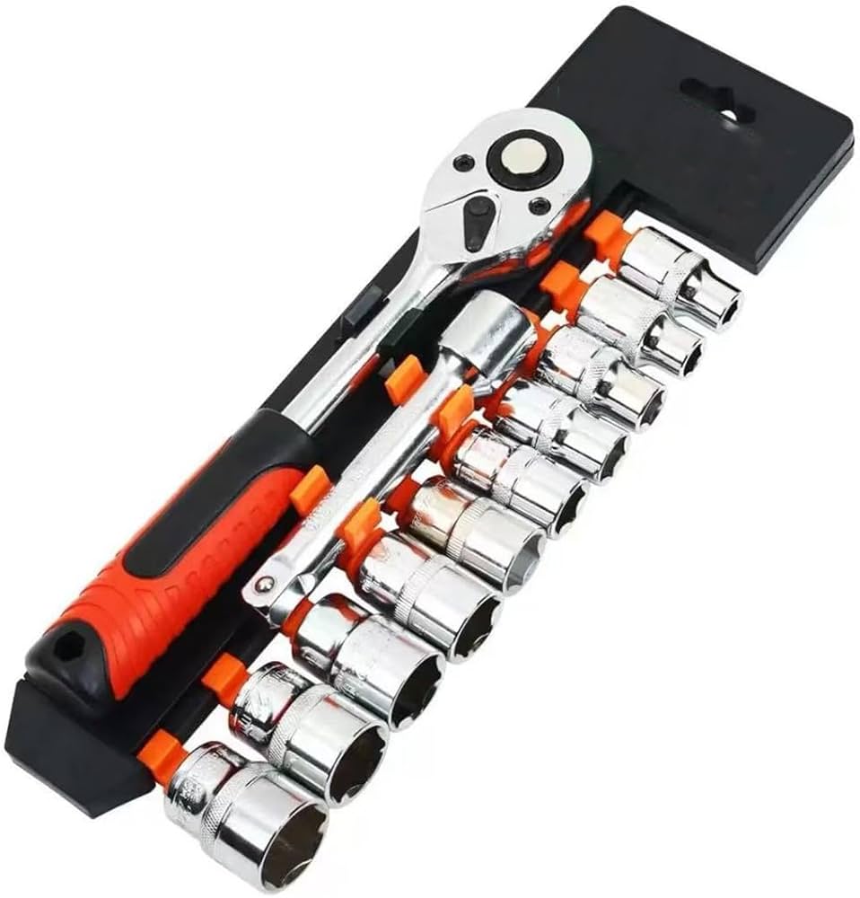 Amazon.co.jp: 12PCS Socket Wrench Set 6.35mm (1/4