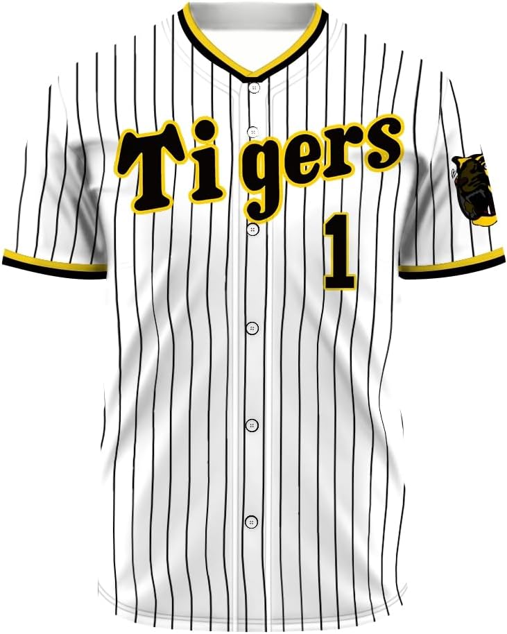 Amazon.co.jp: [RemeeHi] 阪神タイガース レプリカユニフォーム 野球