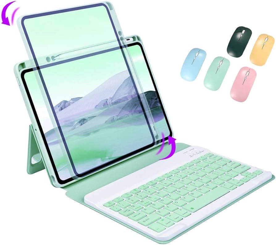 Amazon.com: Keyboard Mouse for iPad 9th 8th 7th Generation Air 3rd