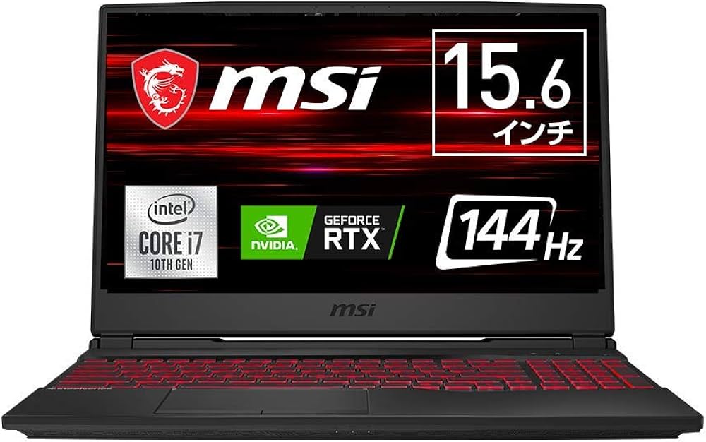 Amazon.co.jp: 【第10世代CPU・RTX2070搭載】MSIゲーミングノートPC
