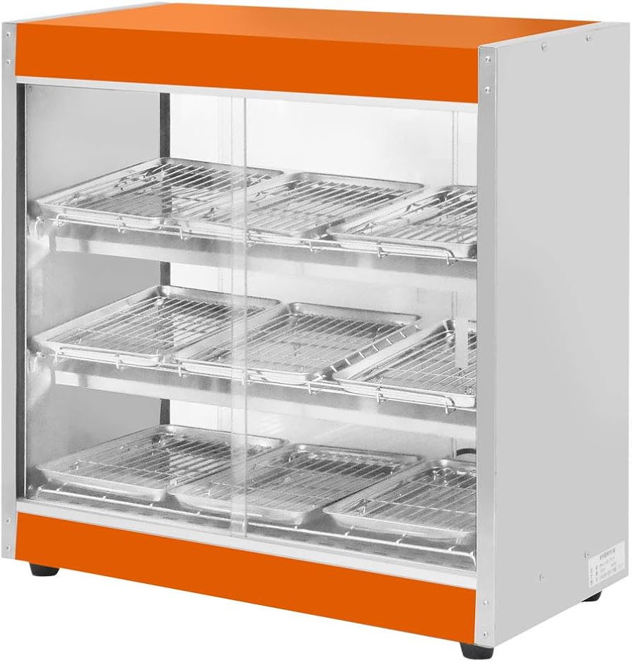 Amazon | 業務用ホットショーケース PRO-9WSE-CL (オレンジ) 保温