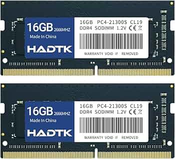 Amazon.co.jp: ノートPC用メモリ PC4-21300(DDR4-2666) SODIMM 32GB