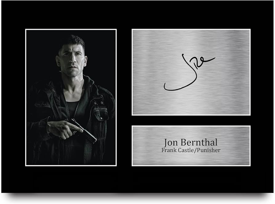 Amazon.co.jp: HWC Trading A4 Jon Bernthal The Punisher Gifts