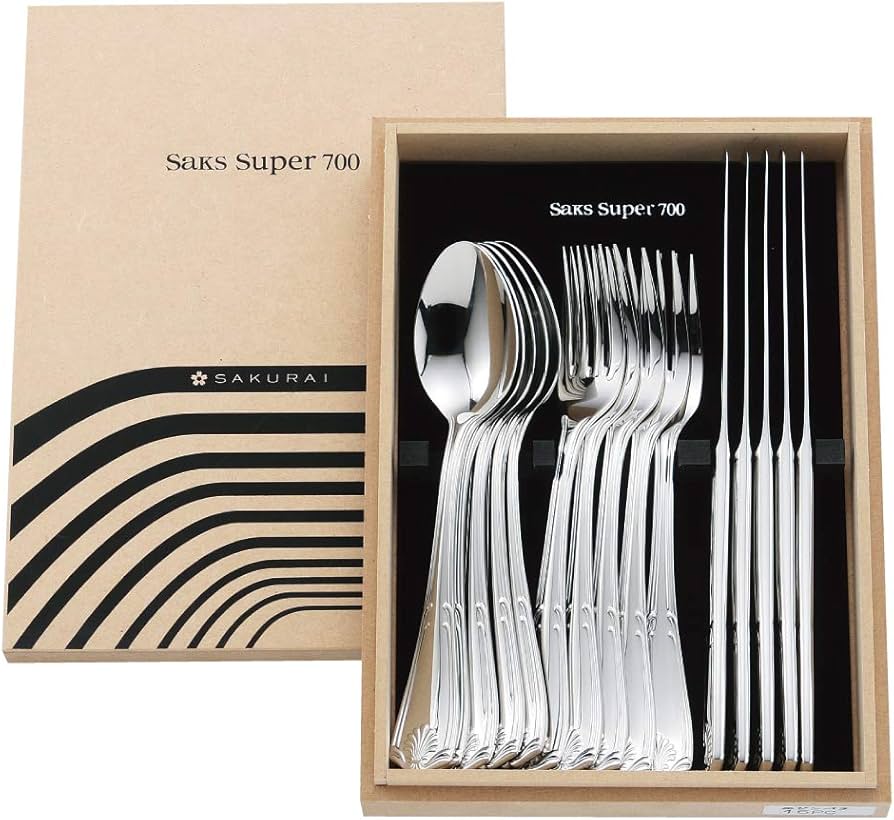 Amazon｜サクライ カトラリー 15Pcsセット 傷つきにくい表面高硬度仕様