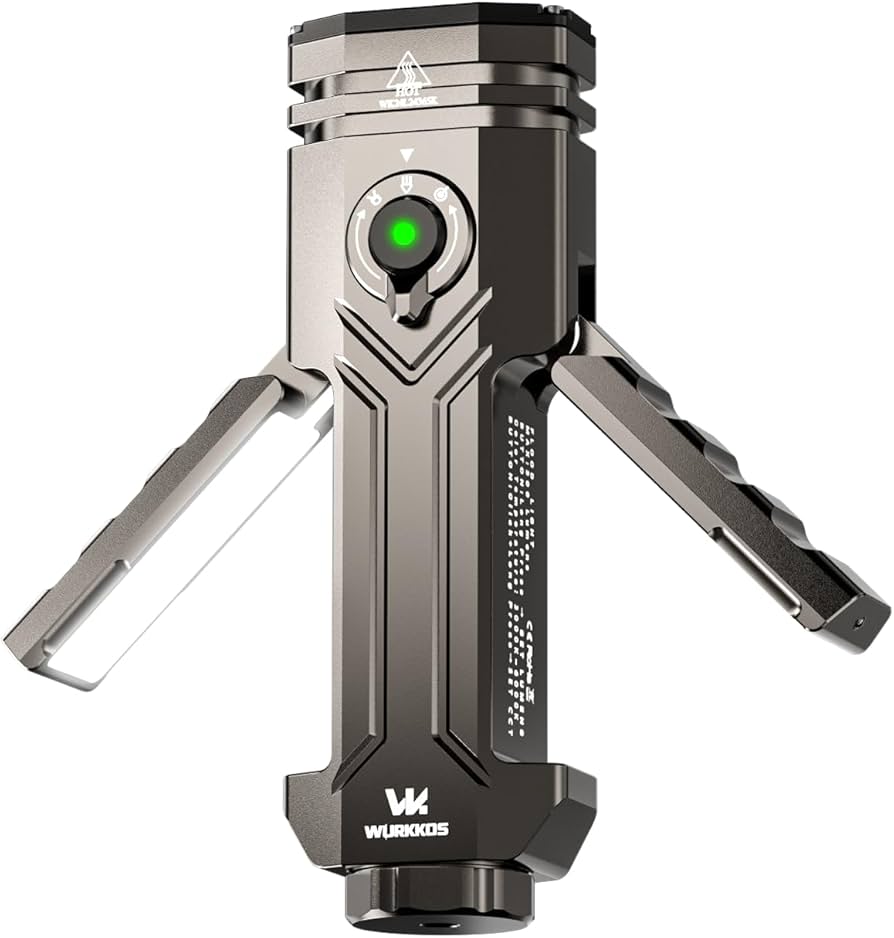 Amazon.co.jp: Wurkkos HD02 懐中電灯 高輝度 3200ストリーム ホワイト