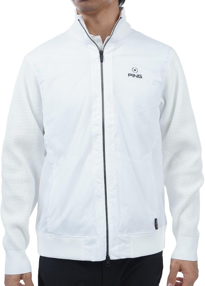 Amazon | [ピン アパレル] メンズ ドッキングブルゾン (ストレッチ性