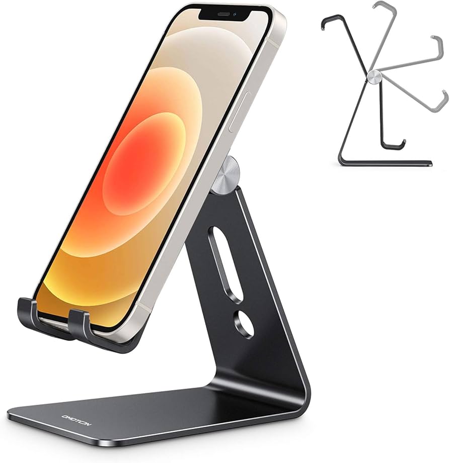 Amazon.com: OMOTON Adjustable Cell Phone Stand, C2 Aluminum