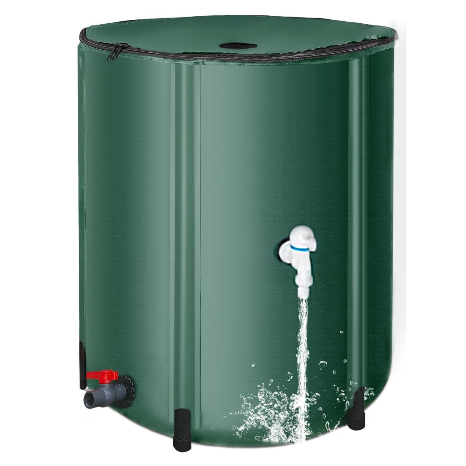 Amazon.co.jp: FTWIND雨水タンク 家庭用 50L～1000L選択可能 集水器