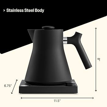 Amazon | Fellow Corvo EKG Electric Kettle For Tea And Coffee