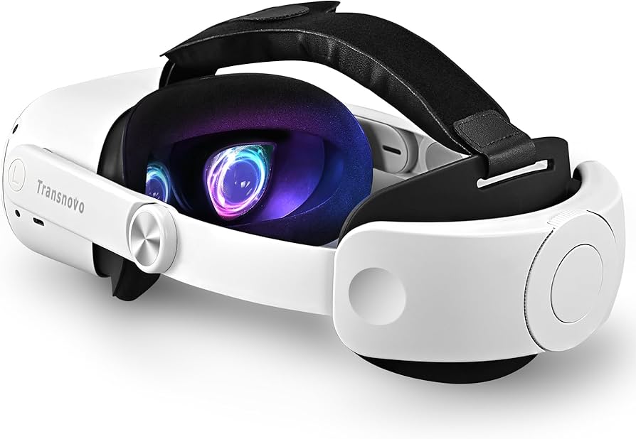 Amazon.com: TRANSNOVO Compatible with Oculus Quest 2 Head strap