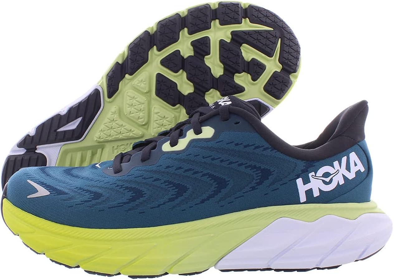 Amazon | Hoka One One メンズ Arahi 6 ランニングシューズ, ブルー