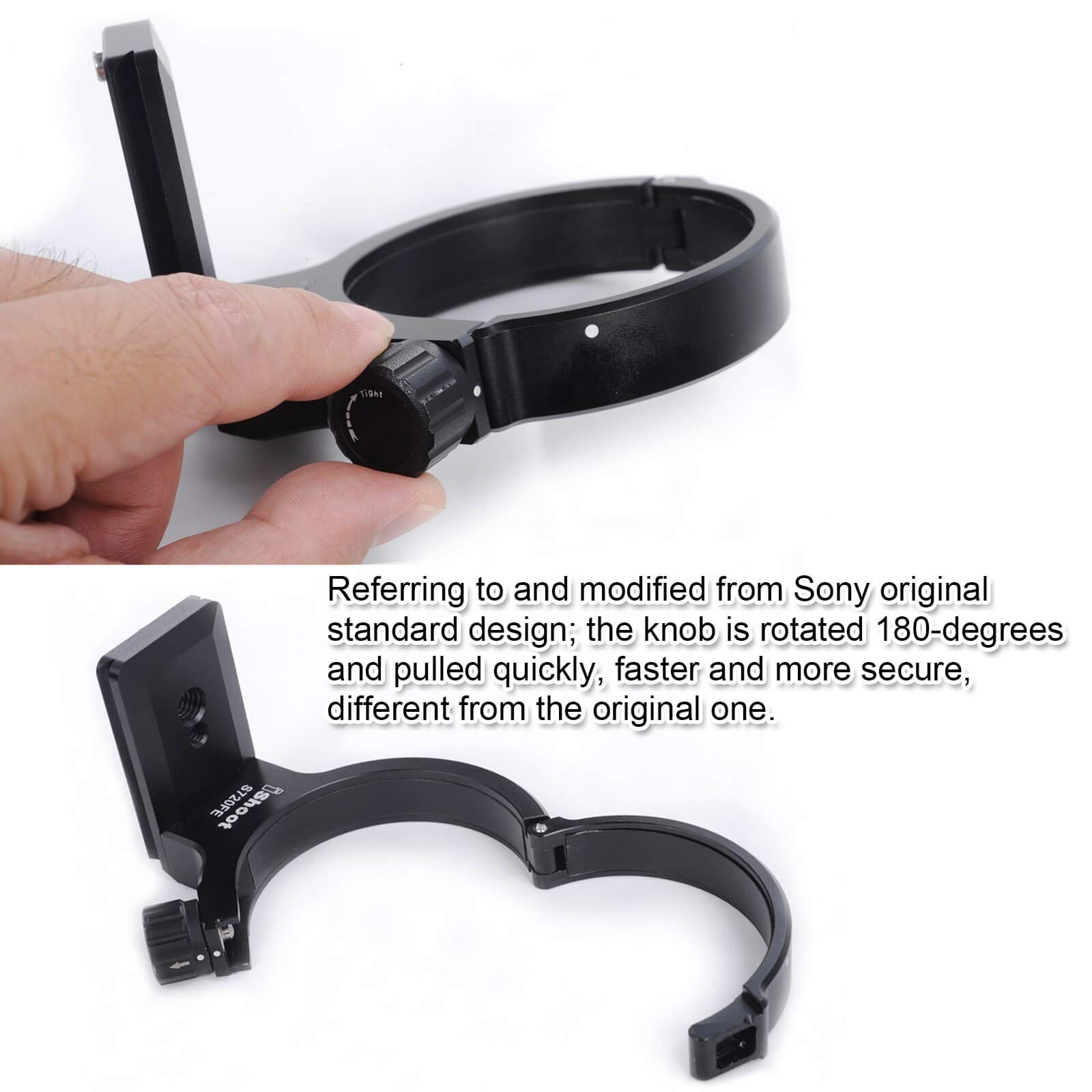 Amazon | iShoot カメラリング式三脚座, for ソニーSony FE 70-200mm f