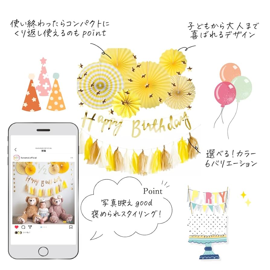 マイマイ様✶⋆確認専用ページ バースデーガーランド（ネーム含む