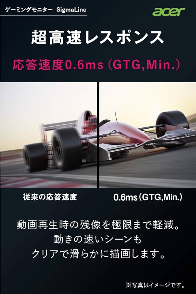 Amazon.co.jp: Acer ゲーミングモニター SigmaLine 24.5インチ