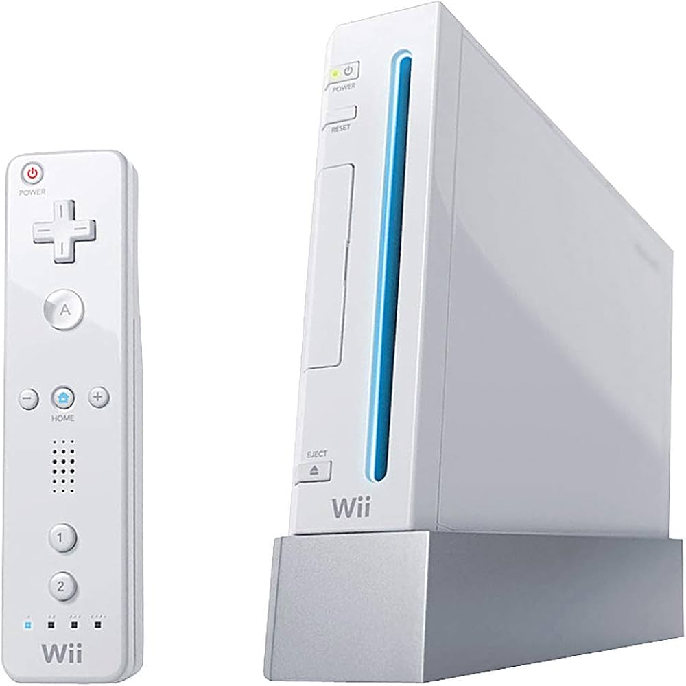 Nintendo Wii Console, White (NEWEST MODEL): nintendo_wii: Video