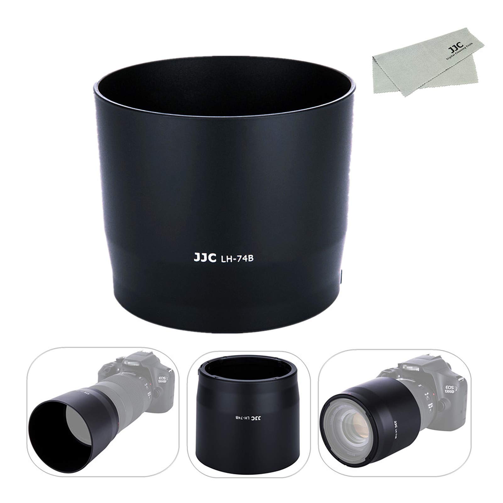 Amazon | JJC 可逆式 レンズフード Canon RF 100-400mm F5.6-8 IS USM