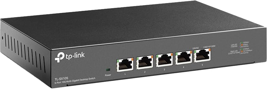 Amazon.co.jp: TP-Link TL-SX105 5 Ports, All Ports Supports 10G 10G