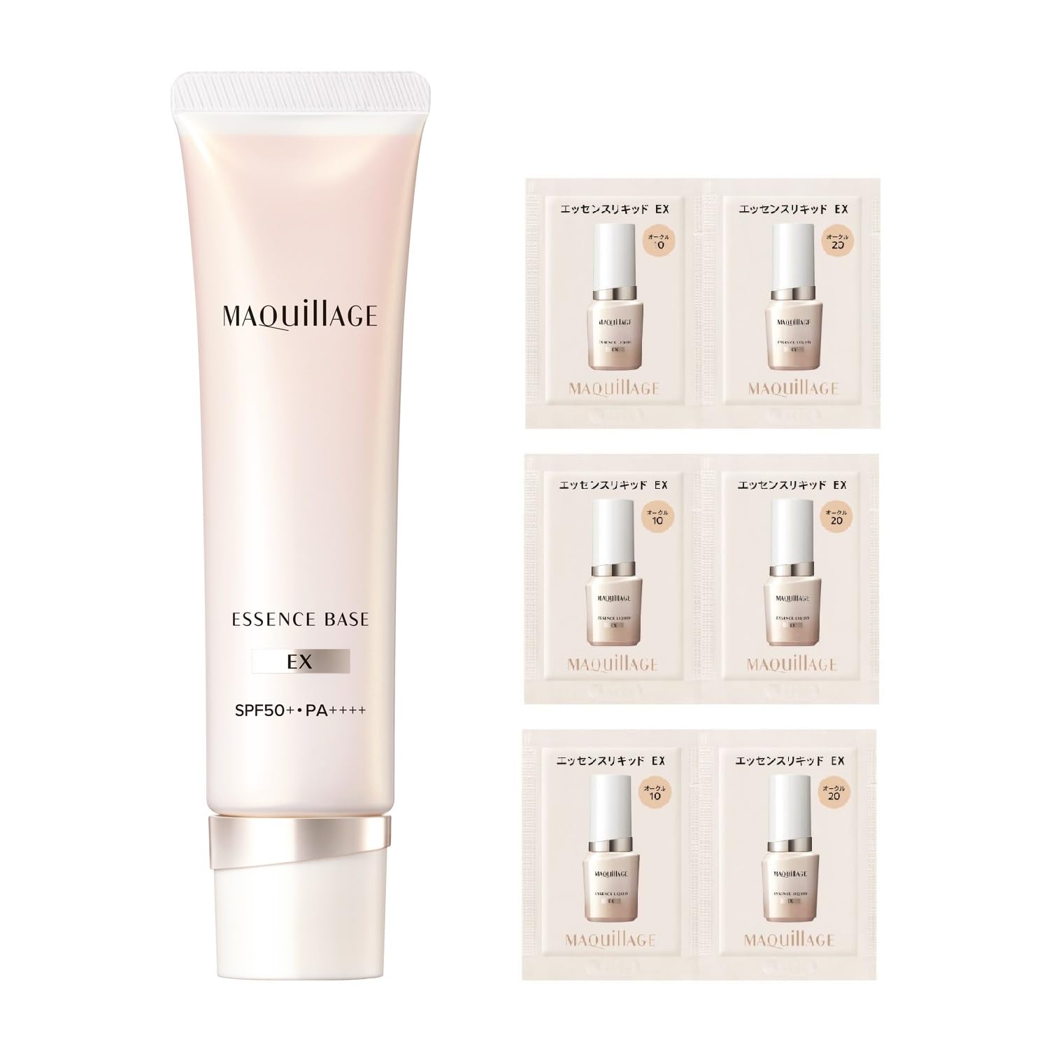 Amazon.co.jp: マキアージュベースメイクセット エッセンスベース EX