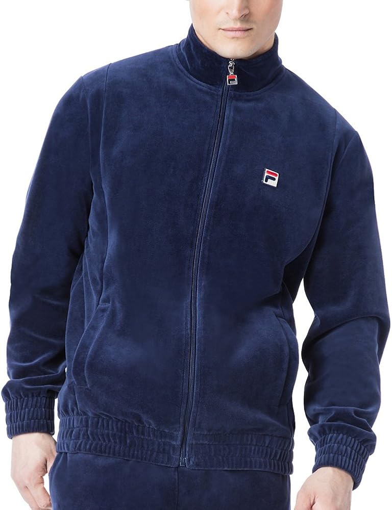 Amazon | FILA メンズ ベロア ジャケット US サイズ: Small カラー