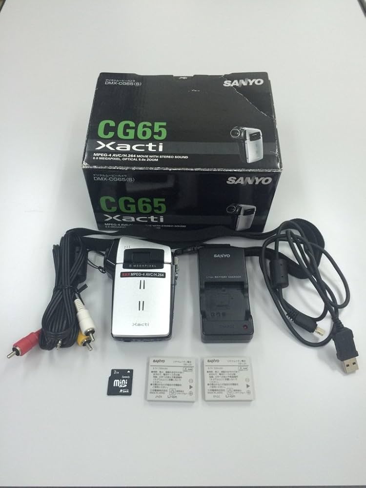 Amazon | 三洋電機 デジタルムービーカメラ「Xacti」 DMX-CG65