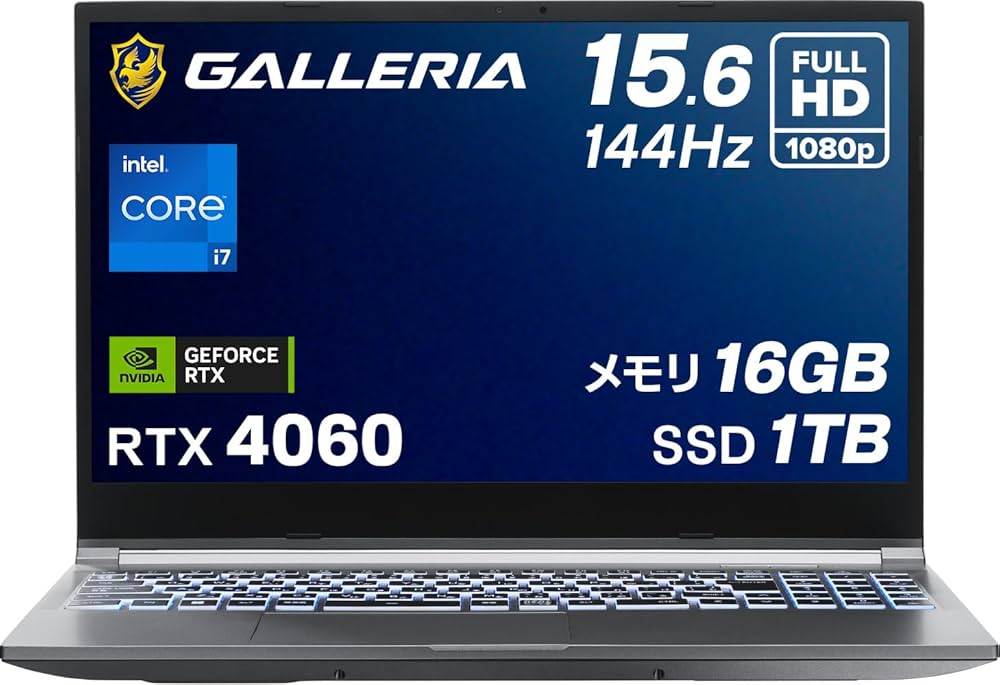 Amazon.co.jp: GALLERIA ガレリア ゲーミングノートPC XL7C-R46-5 Core