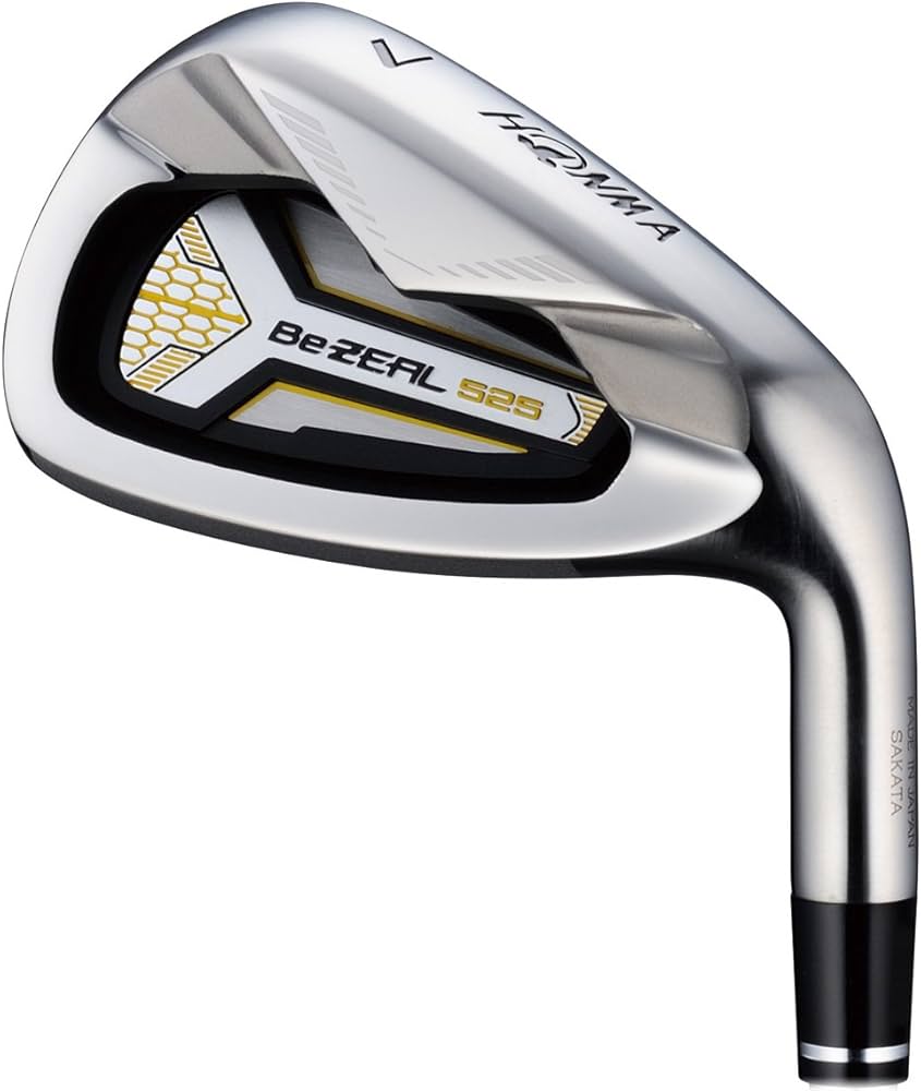 Amazon.co.jp: 本間ゴルフ Be ZEAL ビジール 525 アイアン 6本セット(I