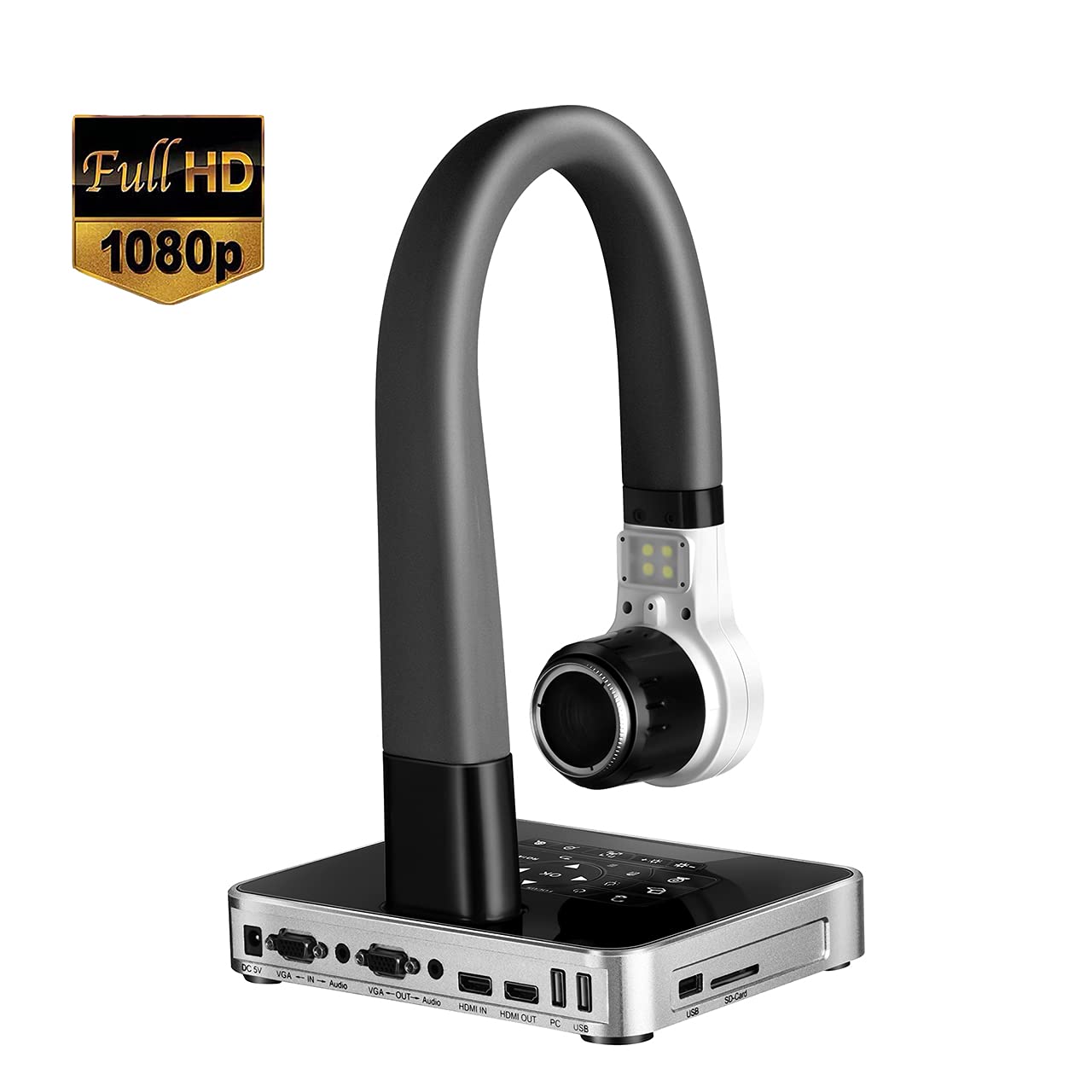 Amazon.co.jp: 書画カメラ 4k高精細画質 24倍光学ズーム フルHD PC不要