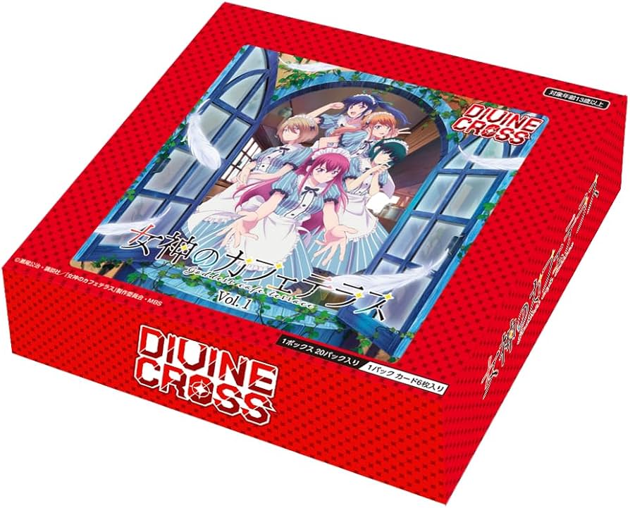 Amazon.co.jp: TCG 女神のカフェテラス Vol.1 DIVINE CROSS 6BOX入りIN