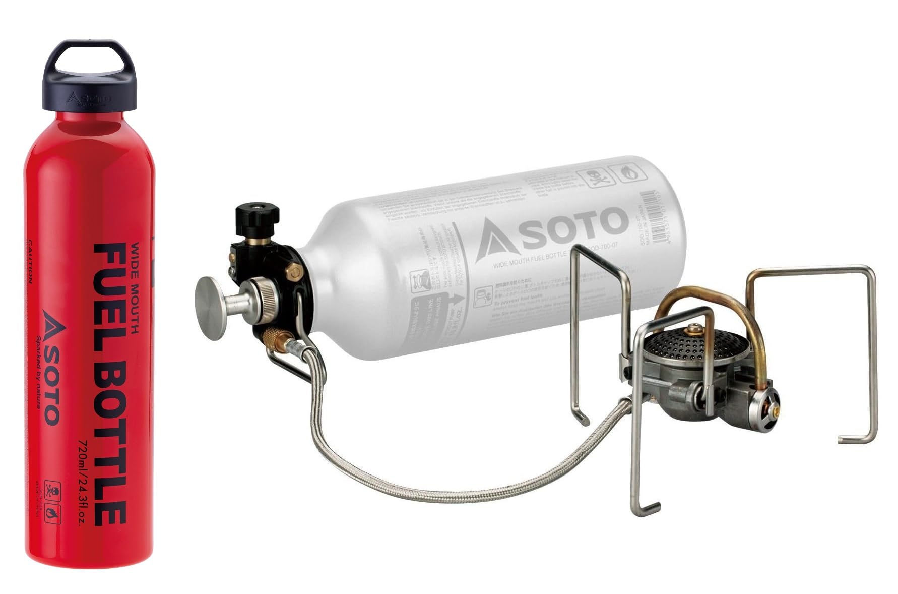 Amazon | SOTO MUKAストーブ SOD-371＋2023New広口ボトルCRL 720ml SOD