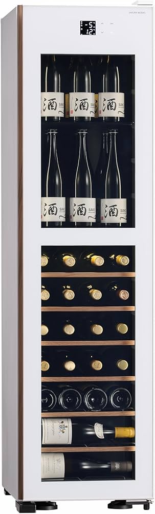 Amazon.co.jp: さくら製作所 氷温M5 ワインセラー 日本酒セラー 50本