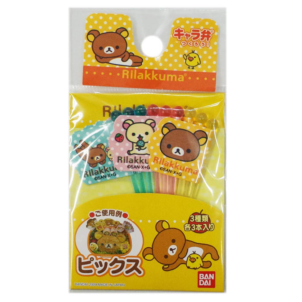 Amazon｜バンダイ ピックス 3柄各3本入 リラックマ 2077314 日本製