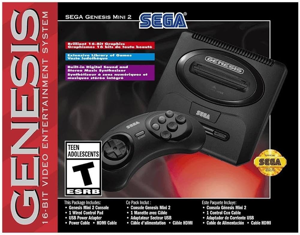 Amazon.com: SEGA Genesis Mini 2 : Electronics
