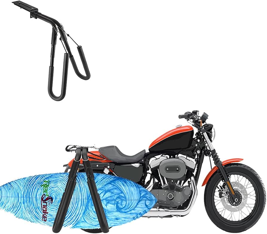 Amazon.co.jp: スクーター モペット バイク サーフボード ラック