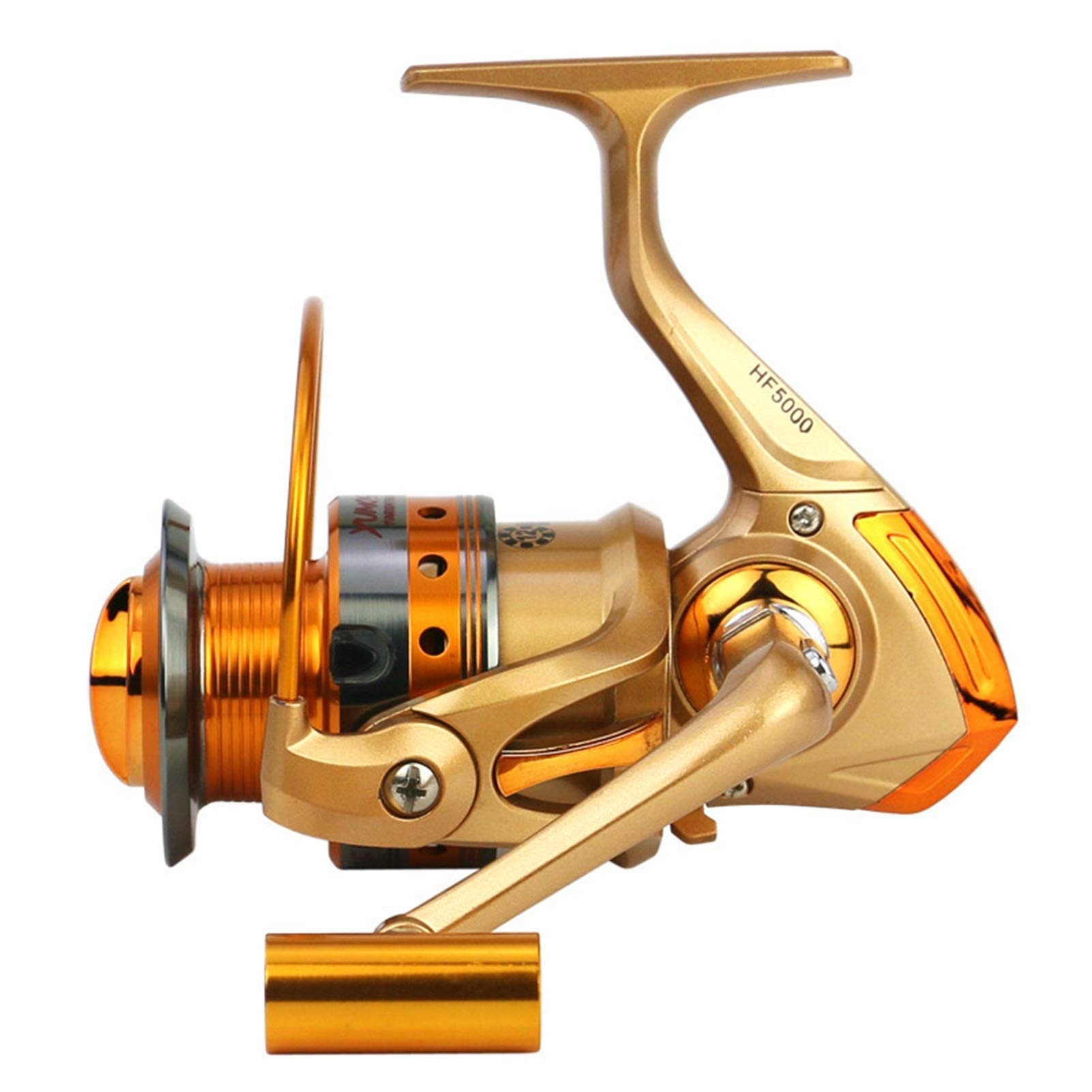 Amazon | スピニングリール 魚釣りリールゴールド9モデル