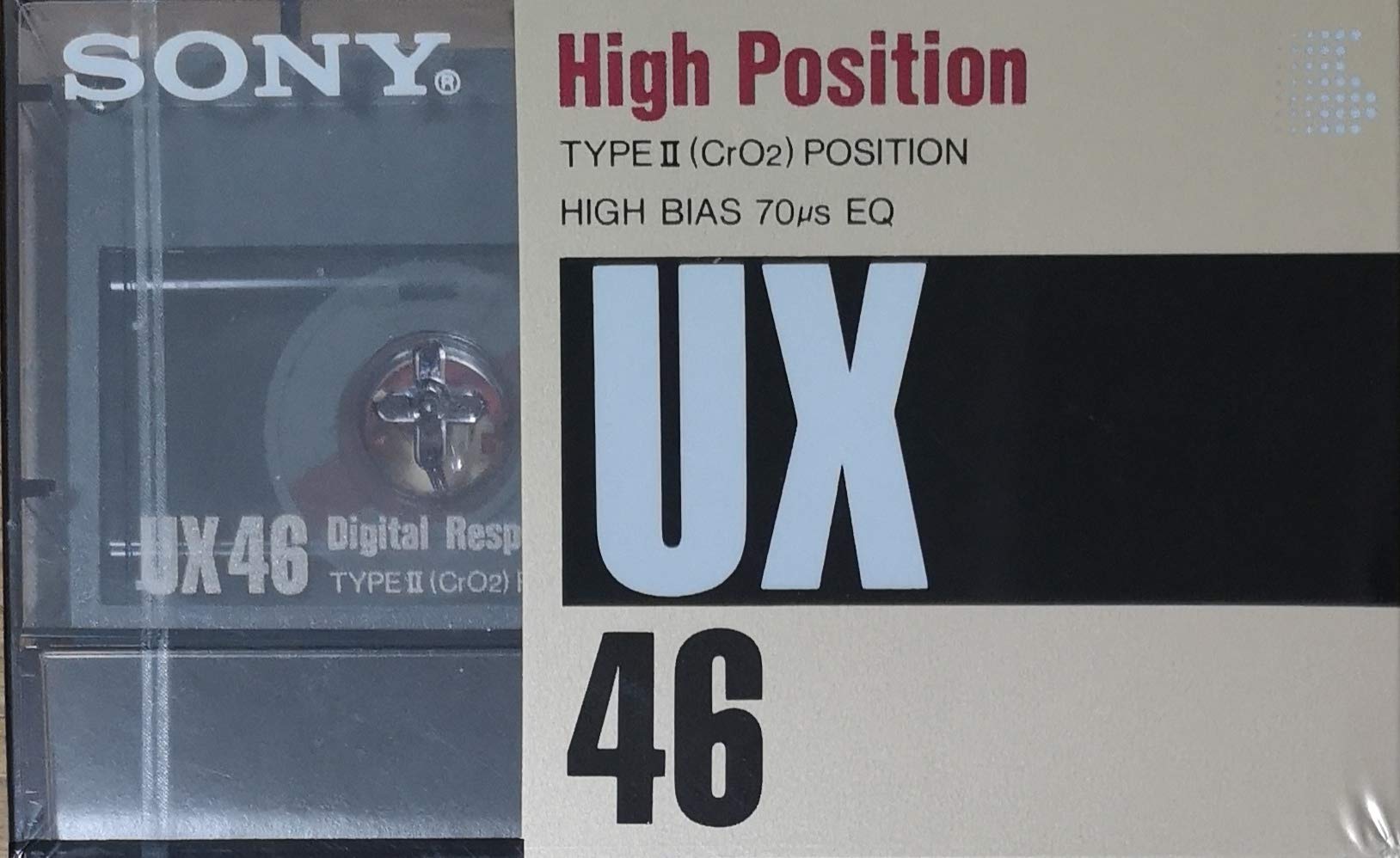 Amazon | ソニー カセットテープ UX 46分 1本 ハイポジ UX 46 | Sony