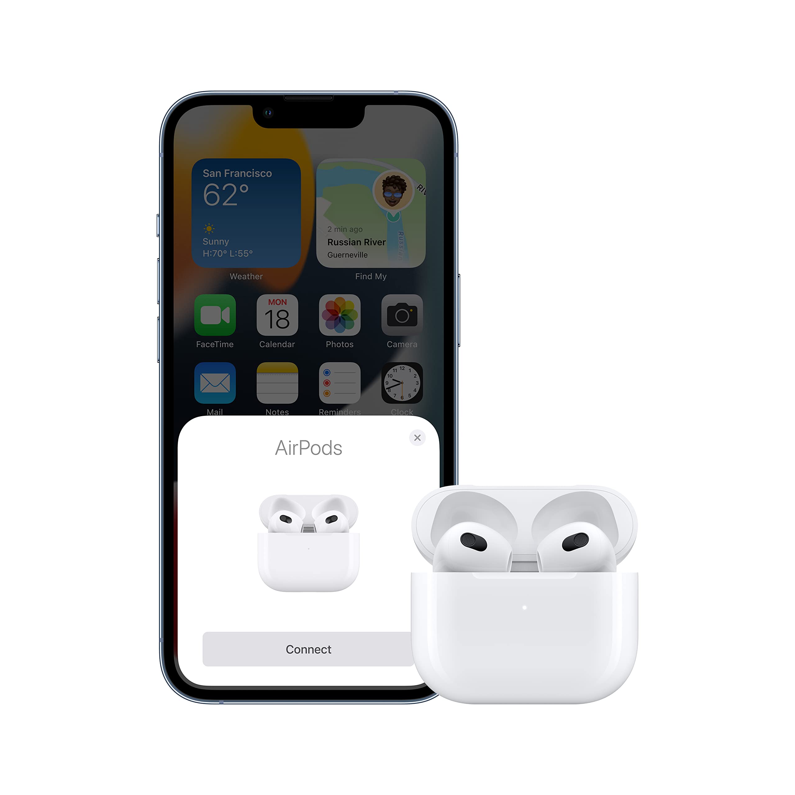 Amazon.com: Apple AirPods with Lightning Charging Case (3rd