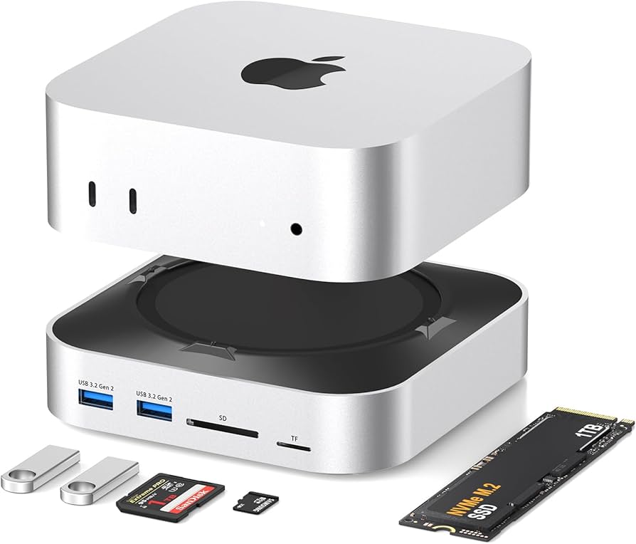 Amazon.co.jp: BAOZEE Mac mini M4/M4 Pro専用 ドッキングステーション